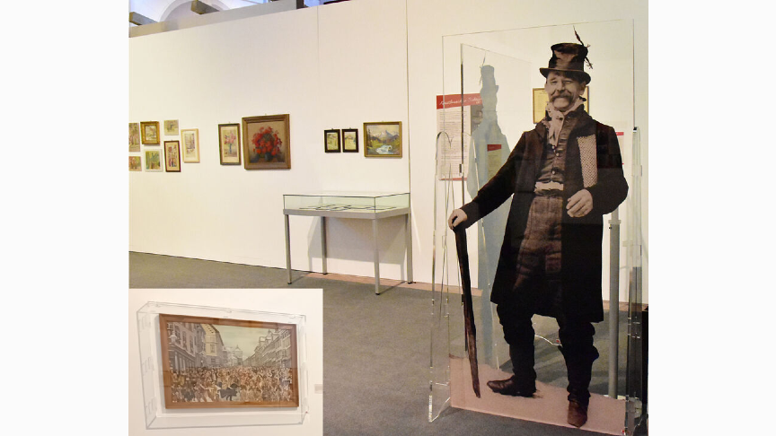 PLEXIGLAS® Scheiben mit Bedruckung für ein Museum