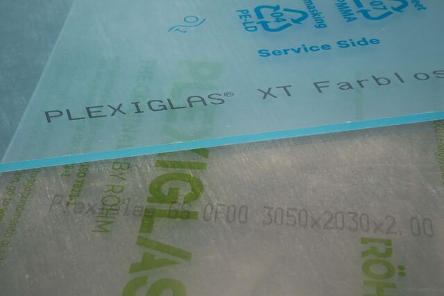 Unterschied zwischen PLEXIGLAS®/Acrylglas XT und GS